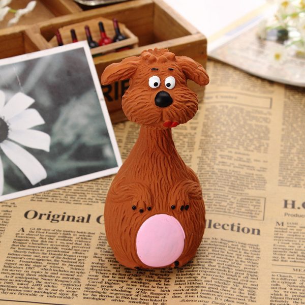 Sounding calf shape latex dog toy Model: YRS-0032